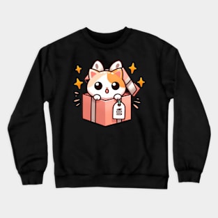 A friend also gave me a kitten Crewneck Sweatshirt